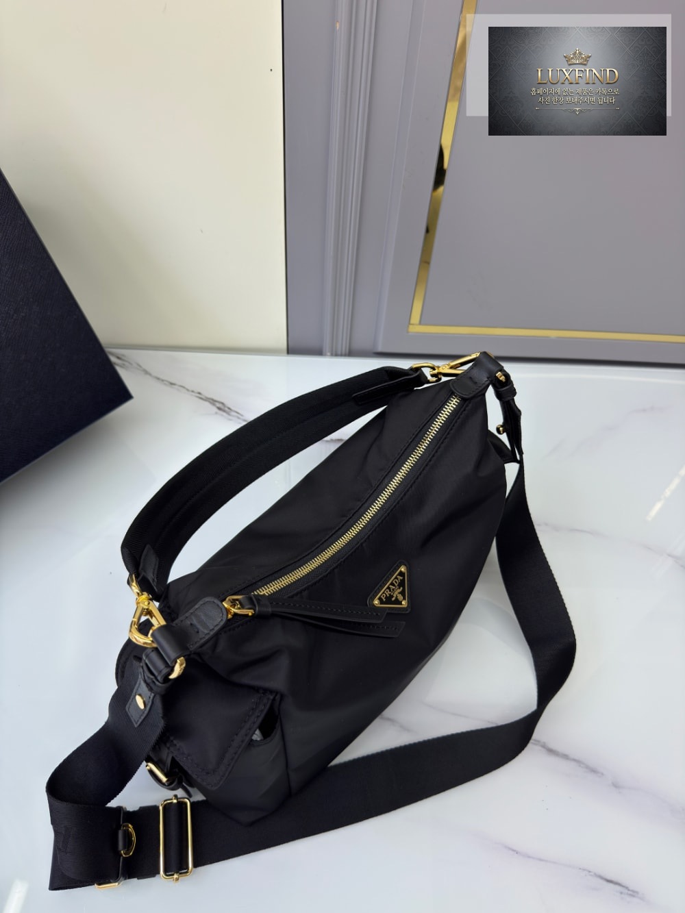 Prada Explore Large Re-Nylon And Leather