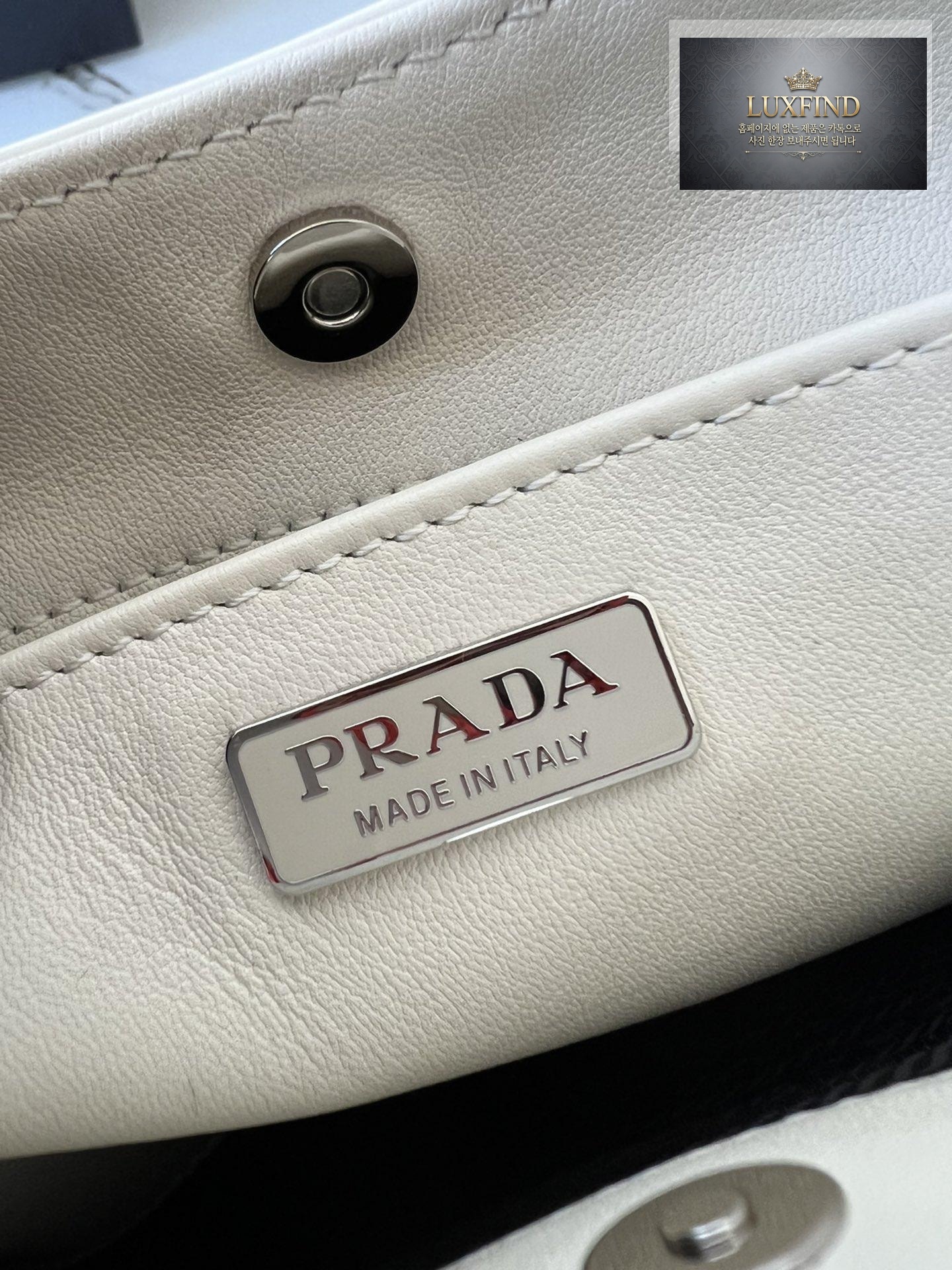 Prada Cleo Brushed Leather Shoulder