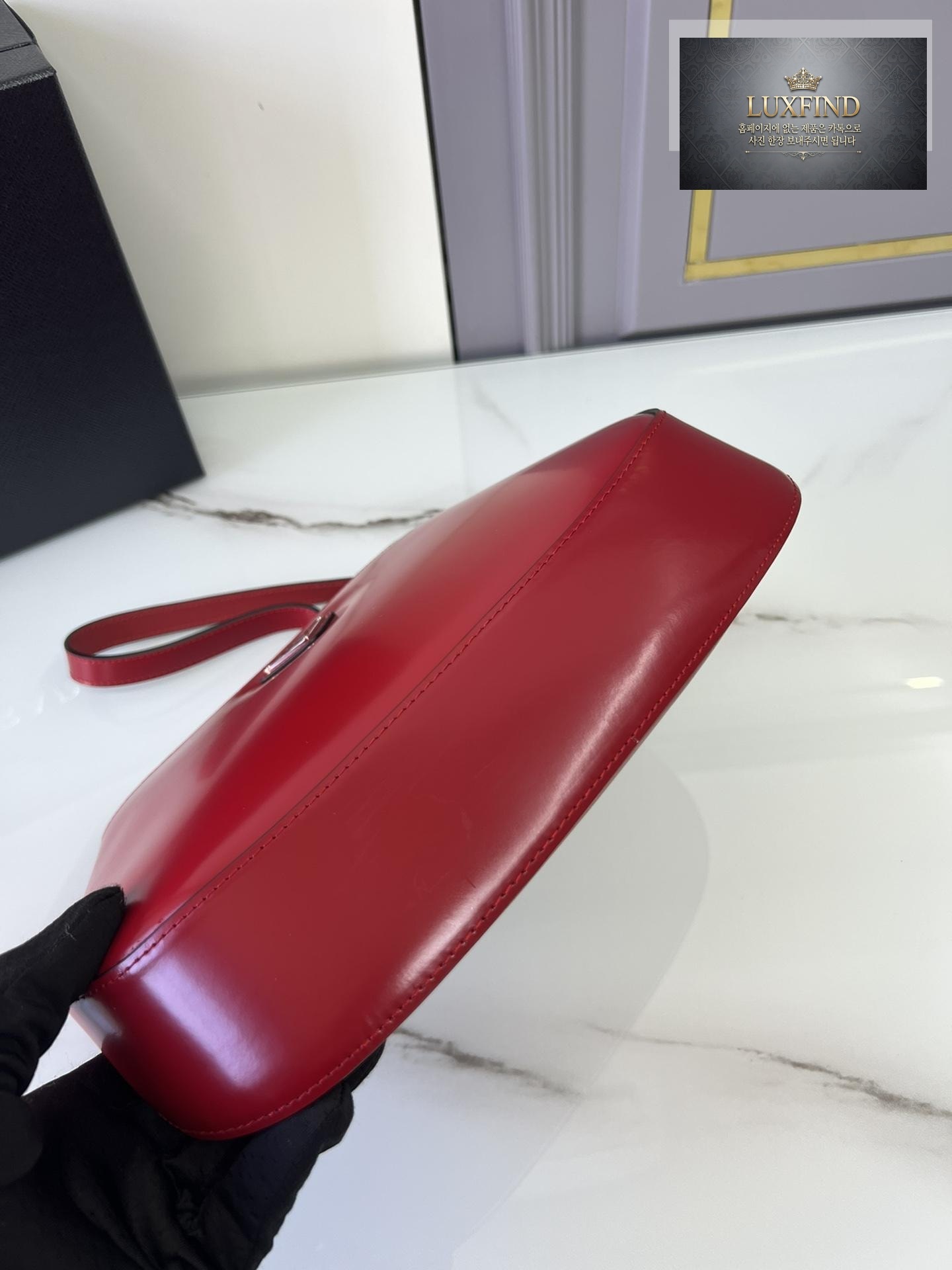 Prada Cleo Brushed Leather Shoulder